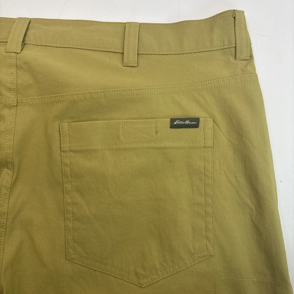 Eddie Bauer Mens‎ Tech Hiking Pants Size 40 x 32 Stretch Fishing Travel Khaki